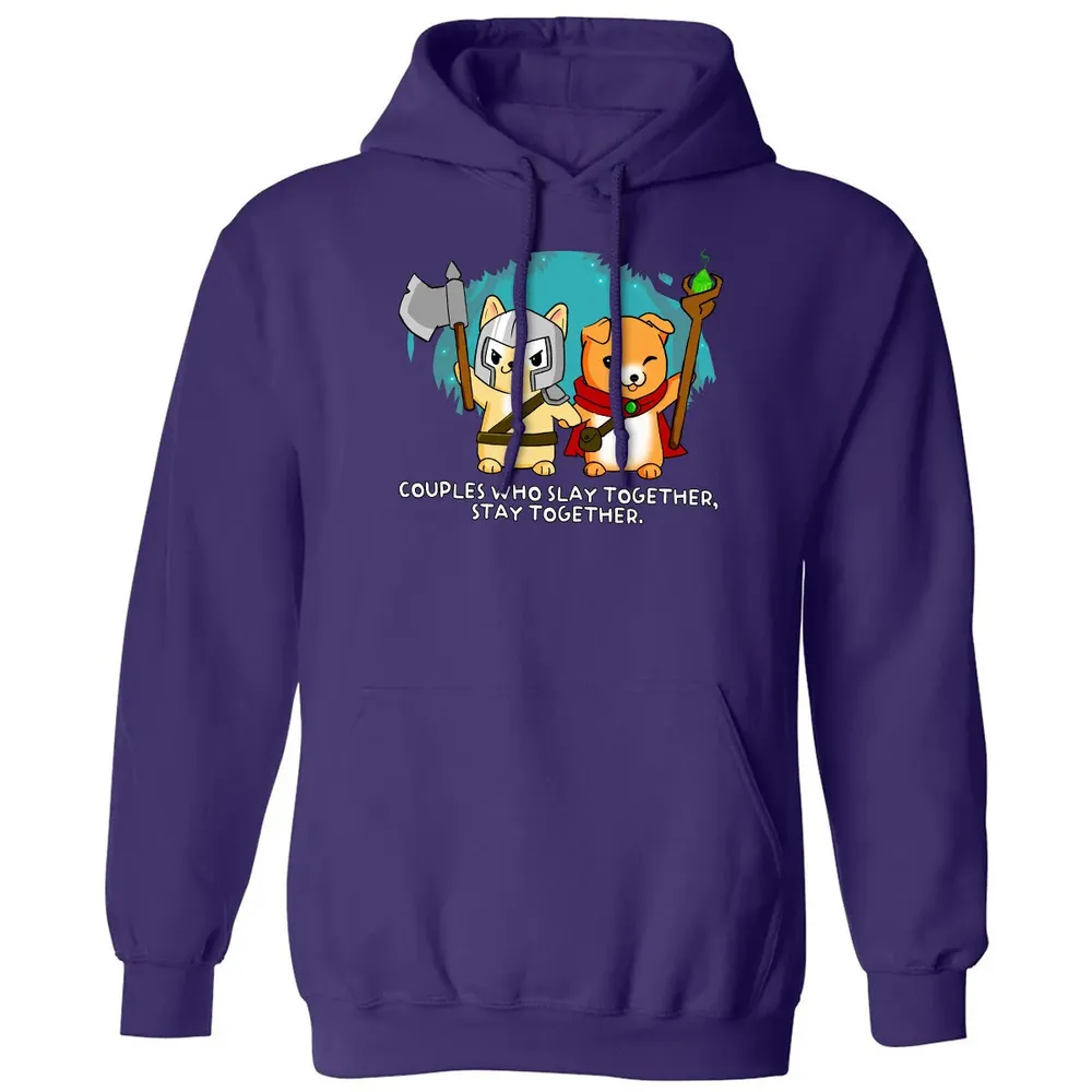 Couples Who Slay Together Stay Together Classic Unisex Hoodie - 6
