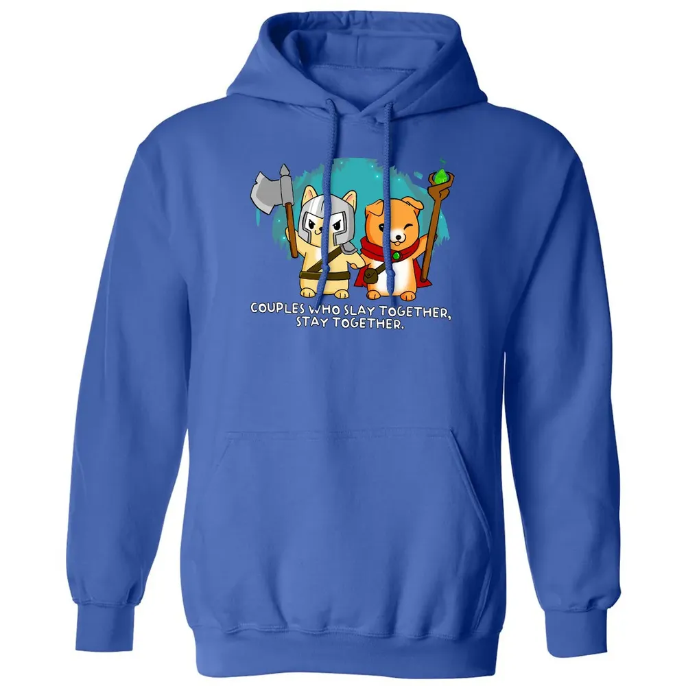 Couples Who Slay Together Stay Together Classic Unisex Hoodie - 9