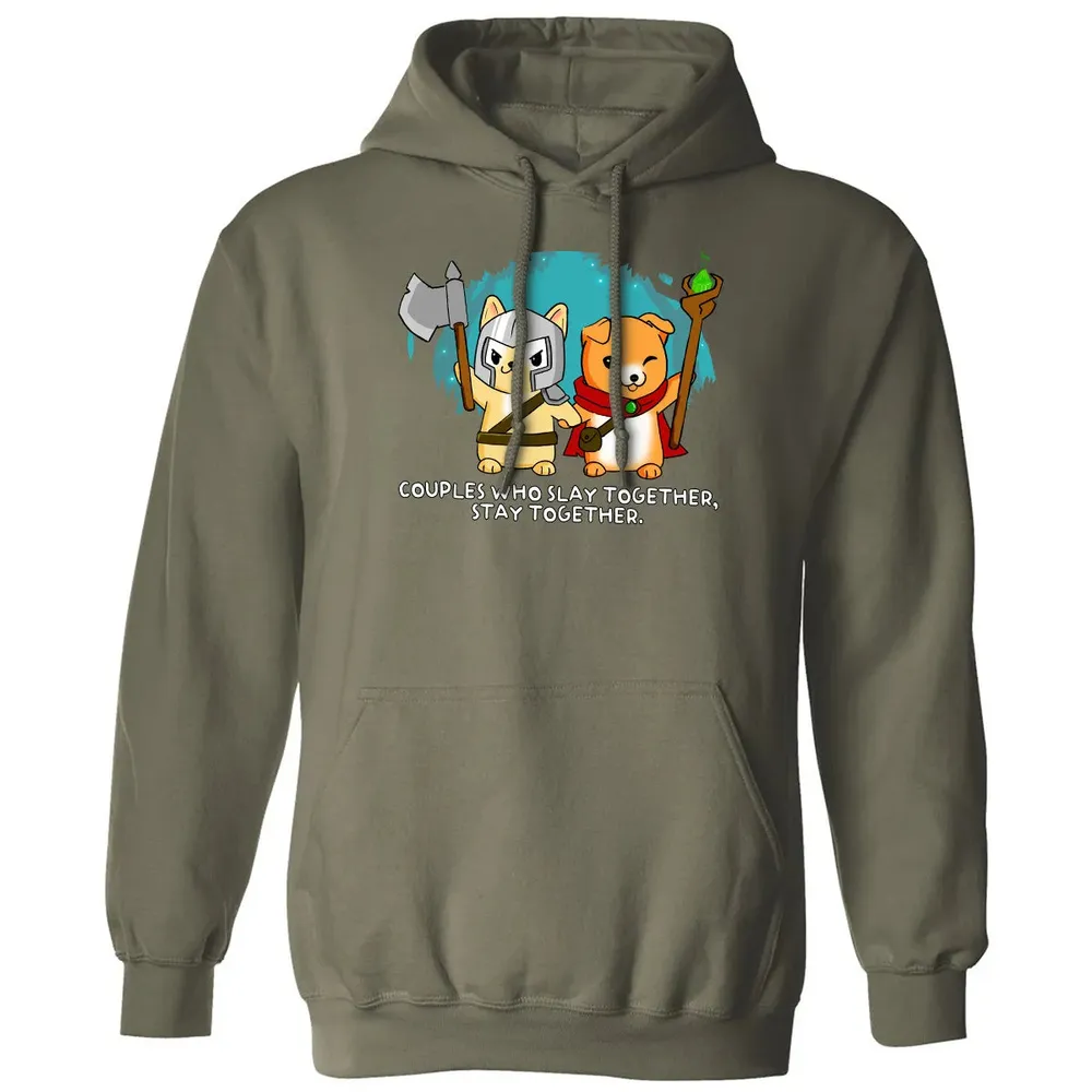 Couples Who Slay Together Stay Together Classic Unisex Hoodie - 4