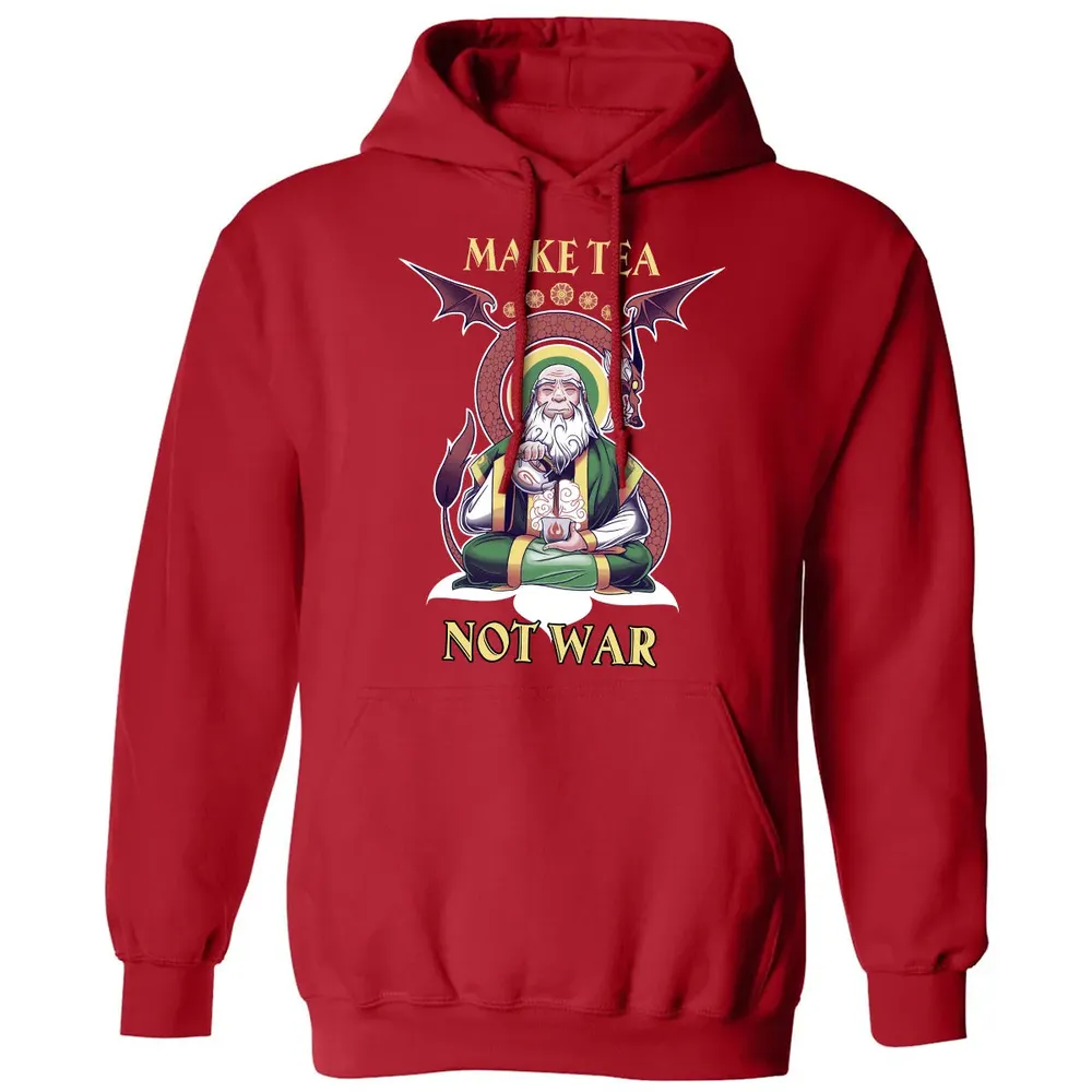 Make Tea Not War Classic Unisex Hoodie - 5