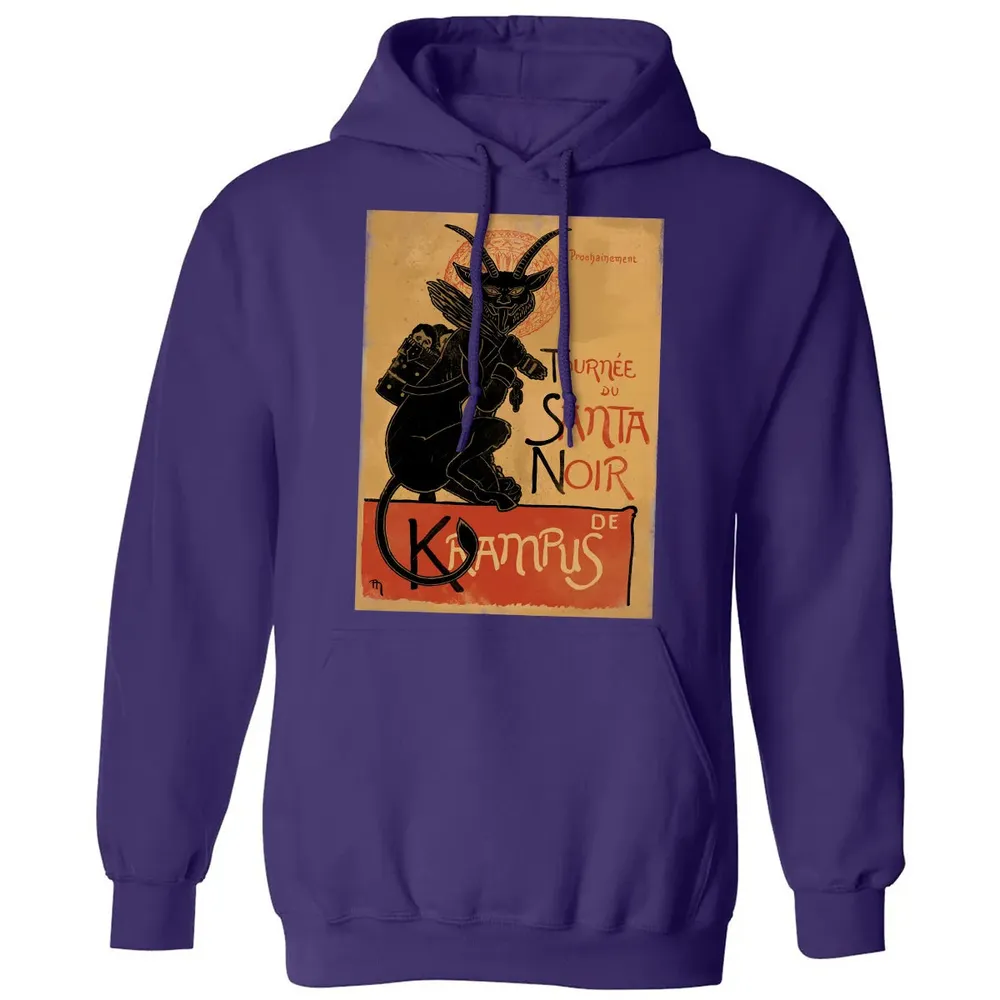 Tournee Du Santa Noir Classic Unisex Hoodie - 6