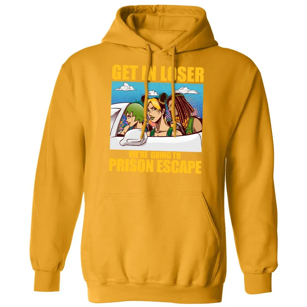 Get In Loser We're Going To Prison Escape Classic Unisex Hoodie - 12