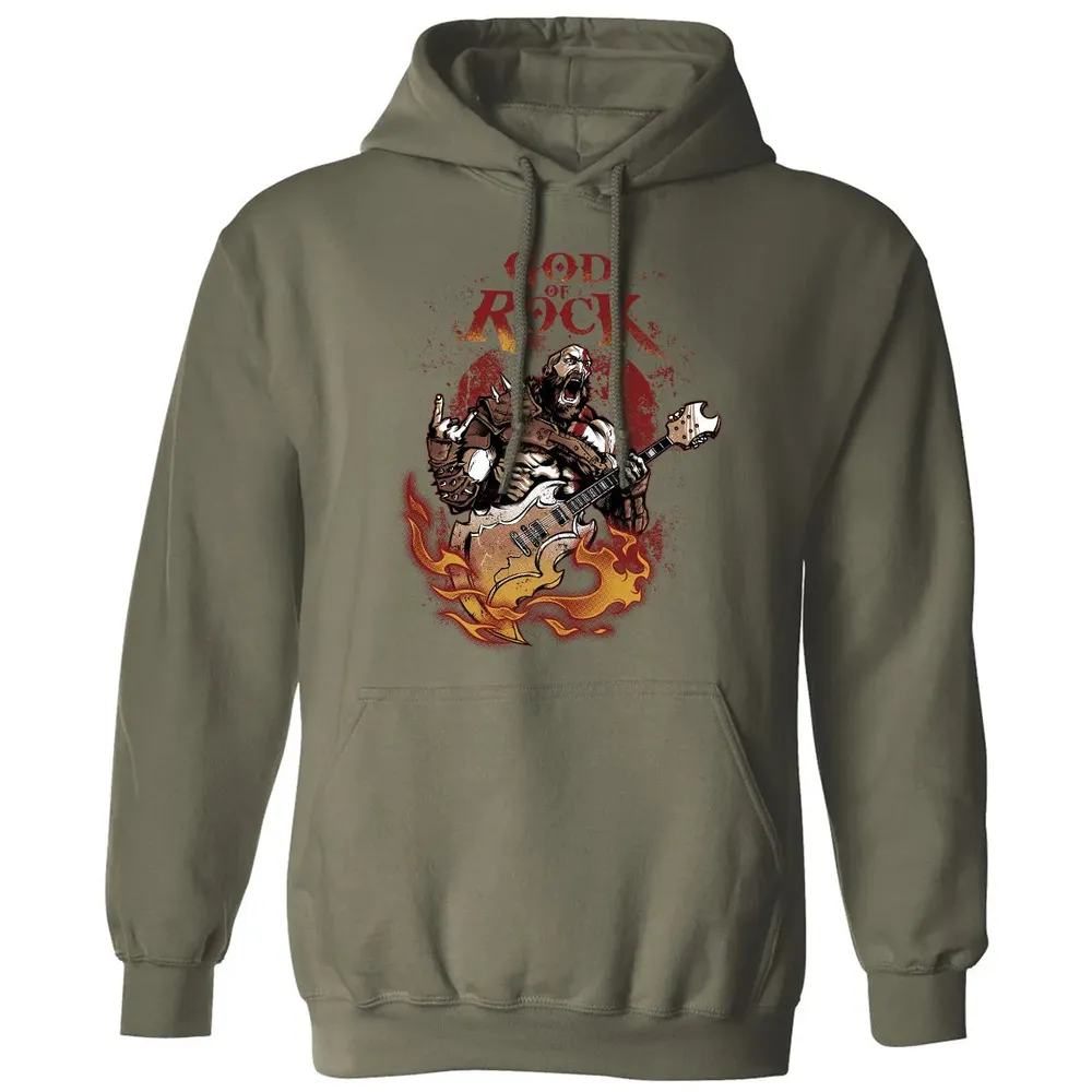 God of Rock Classic Unisex Hoodie - 4