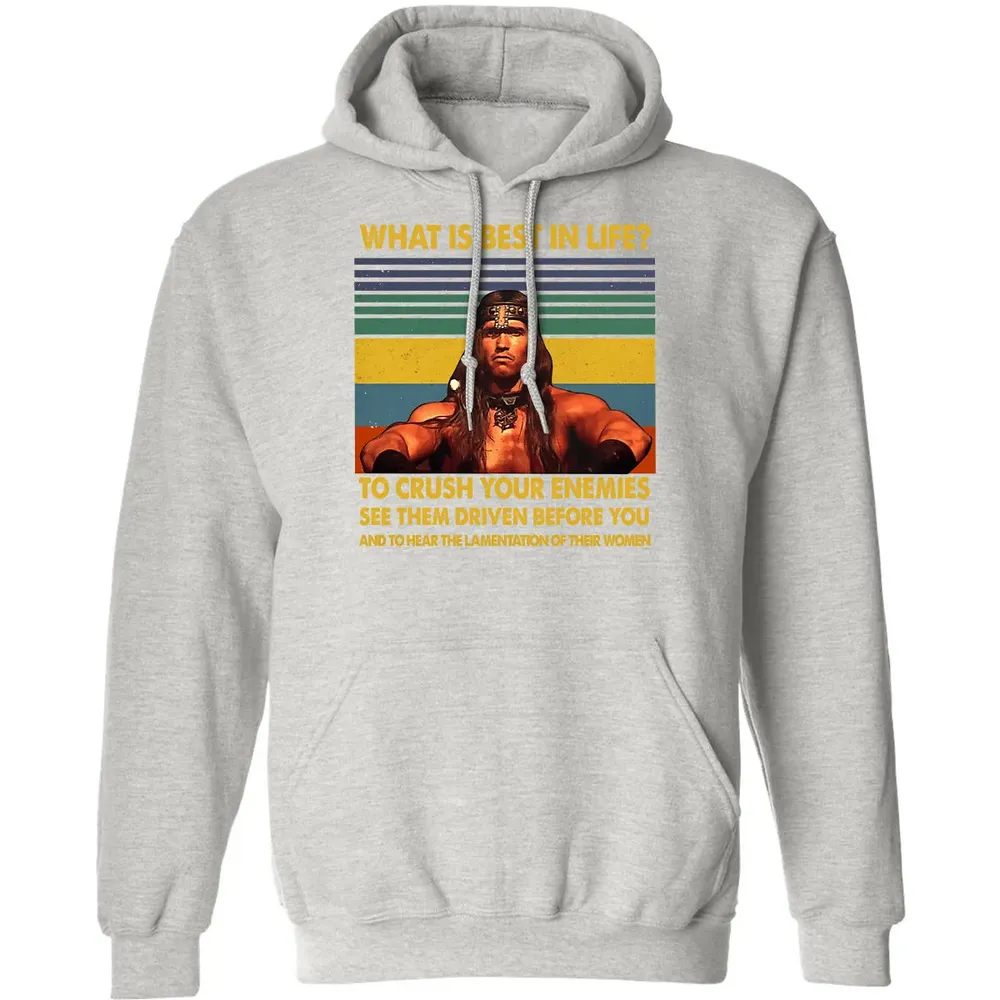 WHAT IS BEST IN LIFE Classic Unisex Hoodie - 8