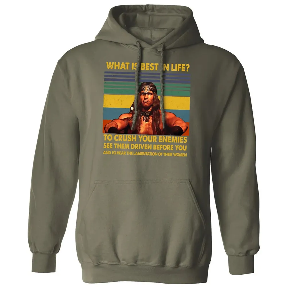 WHAT IS BEST IN LIFE Classic Unisex Hoodie - 4