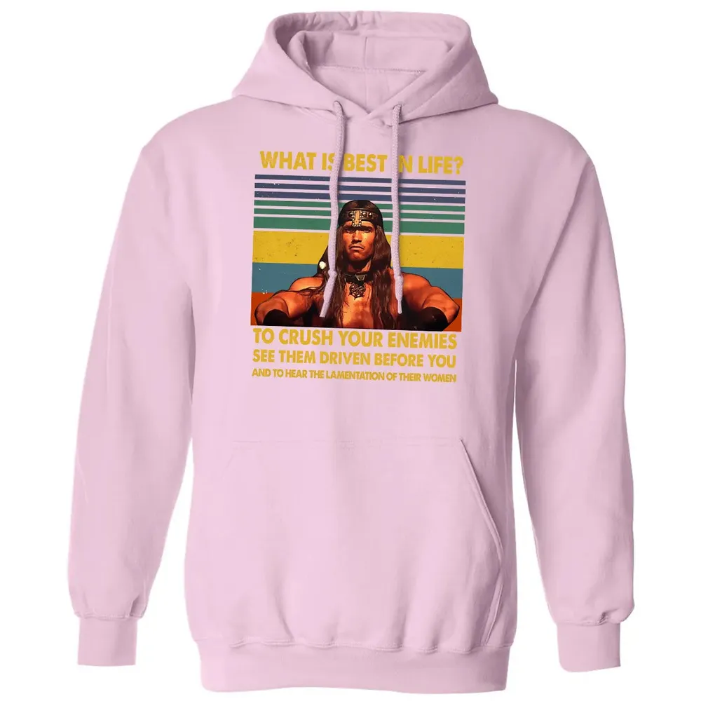WHAT IS BEST IN LIFE Classic Unisex Hoodie - 3