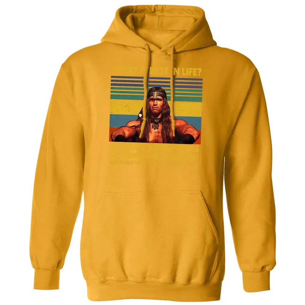 WHAT IS BEST IN LIFE Classic Unisex Hoodie - 12