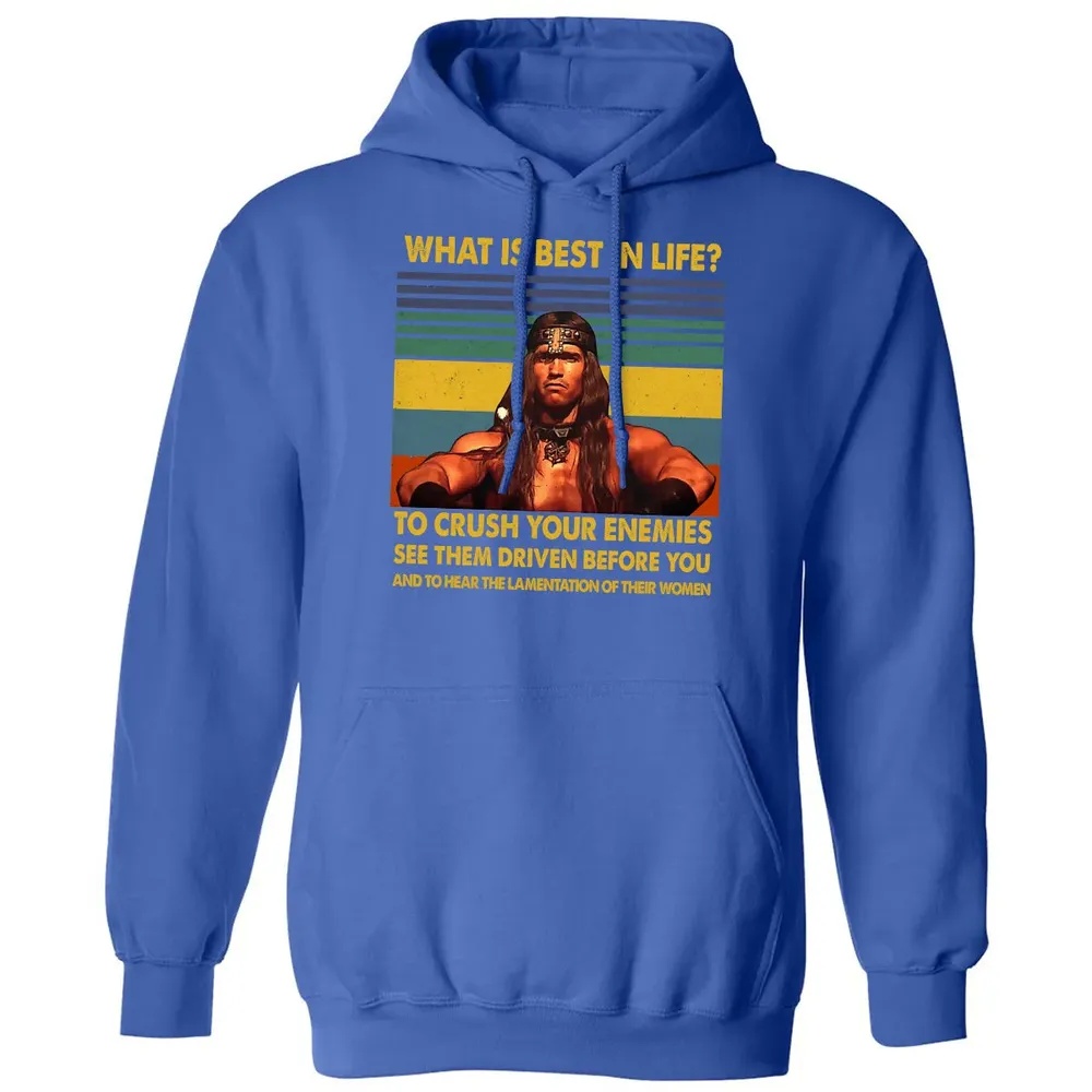 WHAT IS BEST IN LIFE Classic Unisex Hoodie - 9