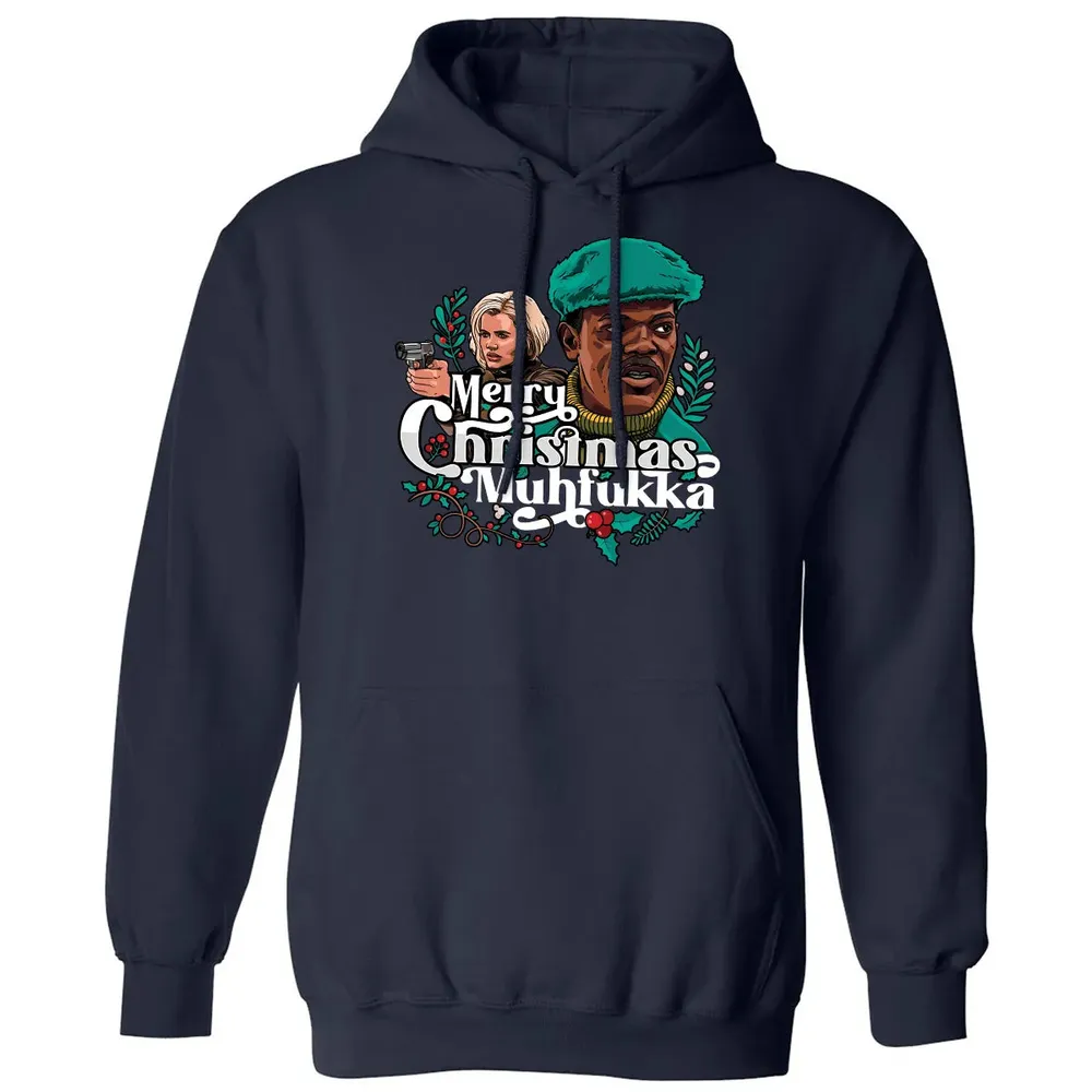Merry Xmas Muhfukka Classic Unisex Hoodie - 2
