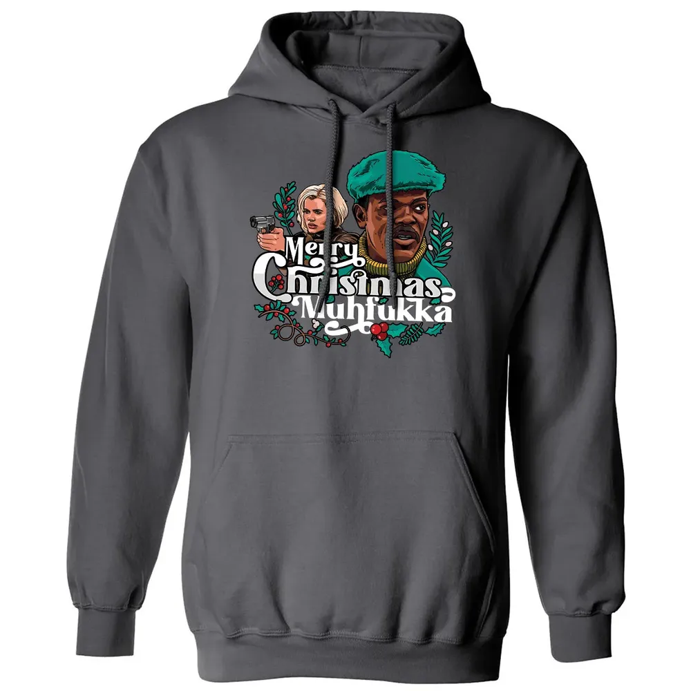 Merry Xmas Muhfukka Classic Unisex Hoodie - 7