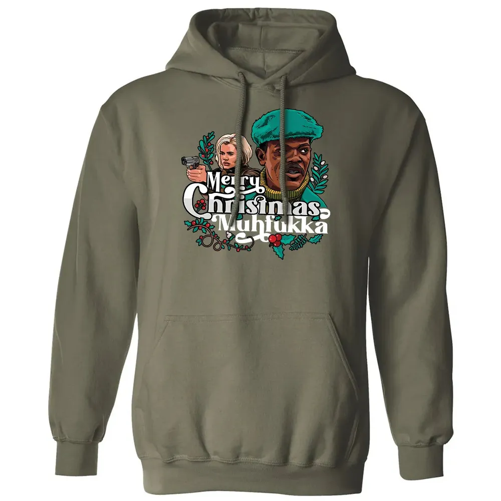 Merry Xmas Muhfukka Classic Unisex Hoodie - 4