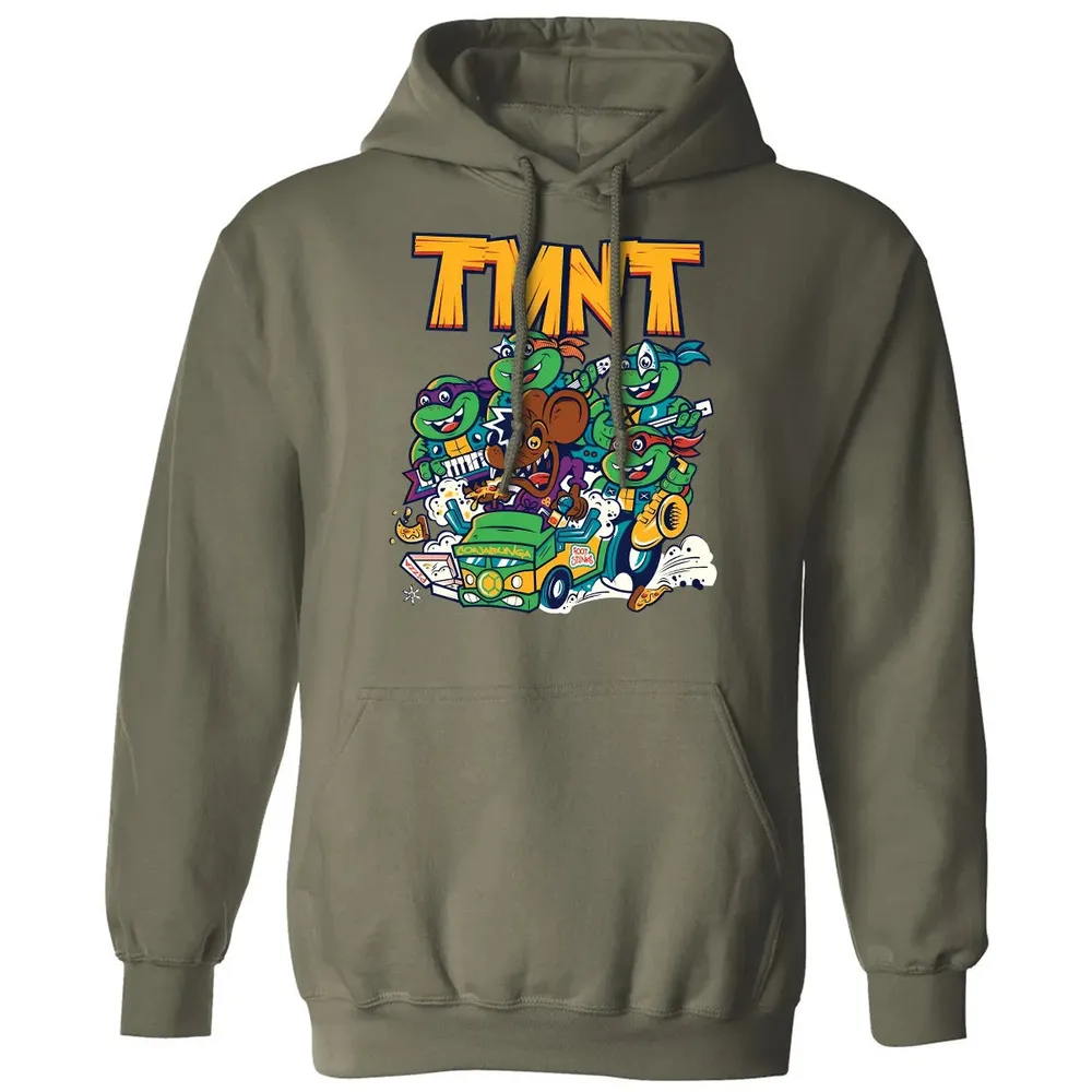 TMNT 90-91 Tour Classic Unisex Hoodie - 4