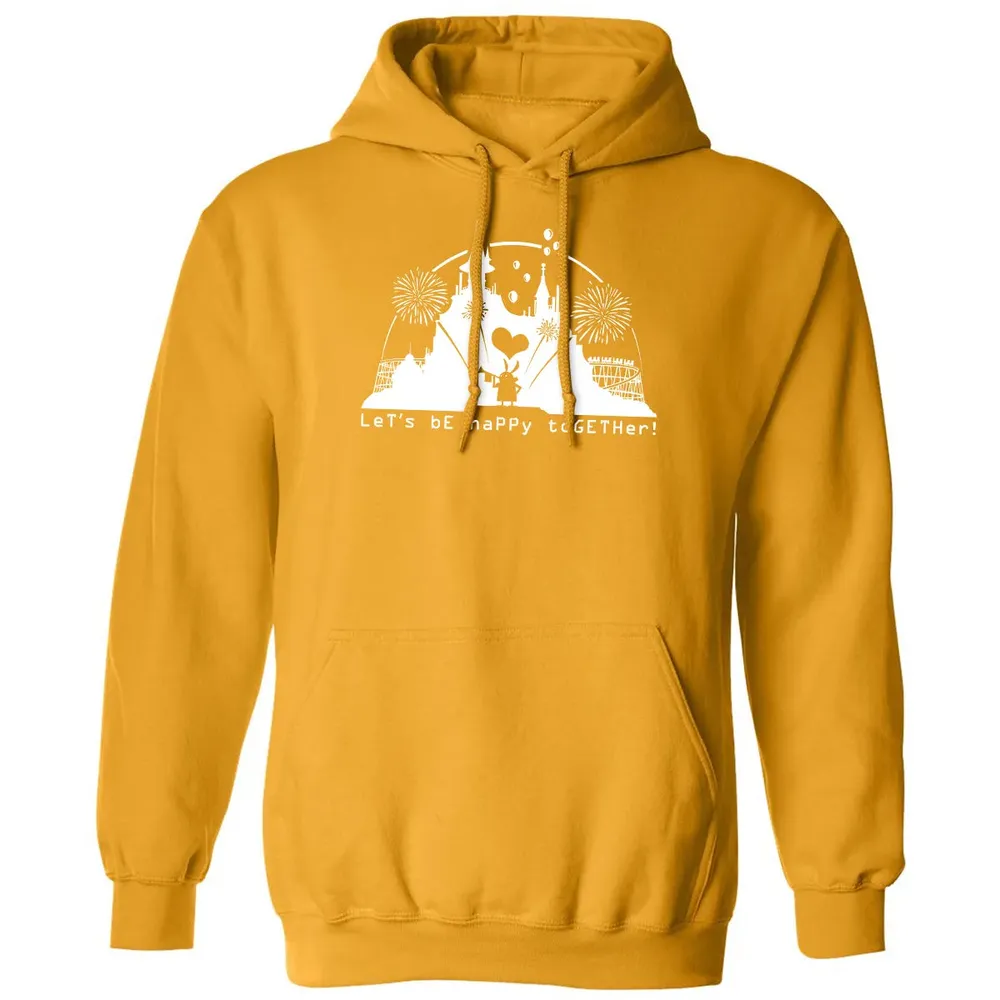 Let's Be Happy Together Classic Unisex Hoodie - 12