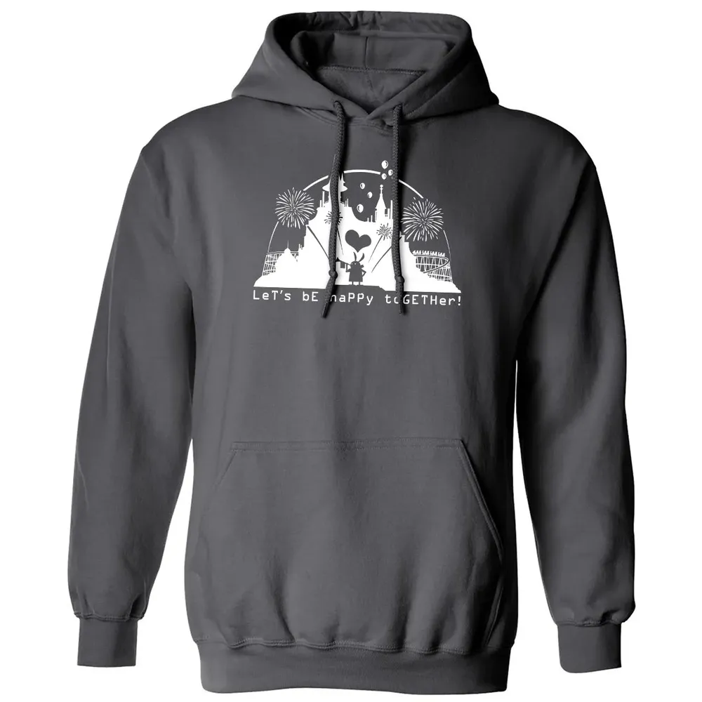 Let's Be Happy Together Classic Unisex Hoodie - 7