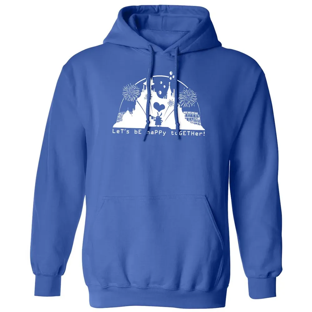 Let's Be Happy Together Classic Unisex Hoodie - 9