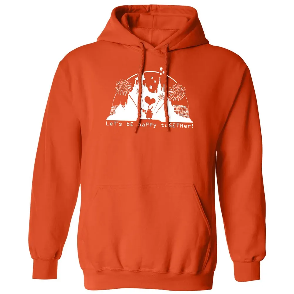 Let's Be Happy Together Classic Unisex Hoodie - 10