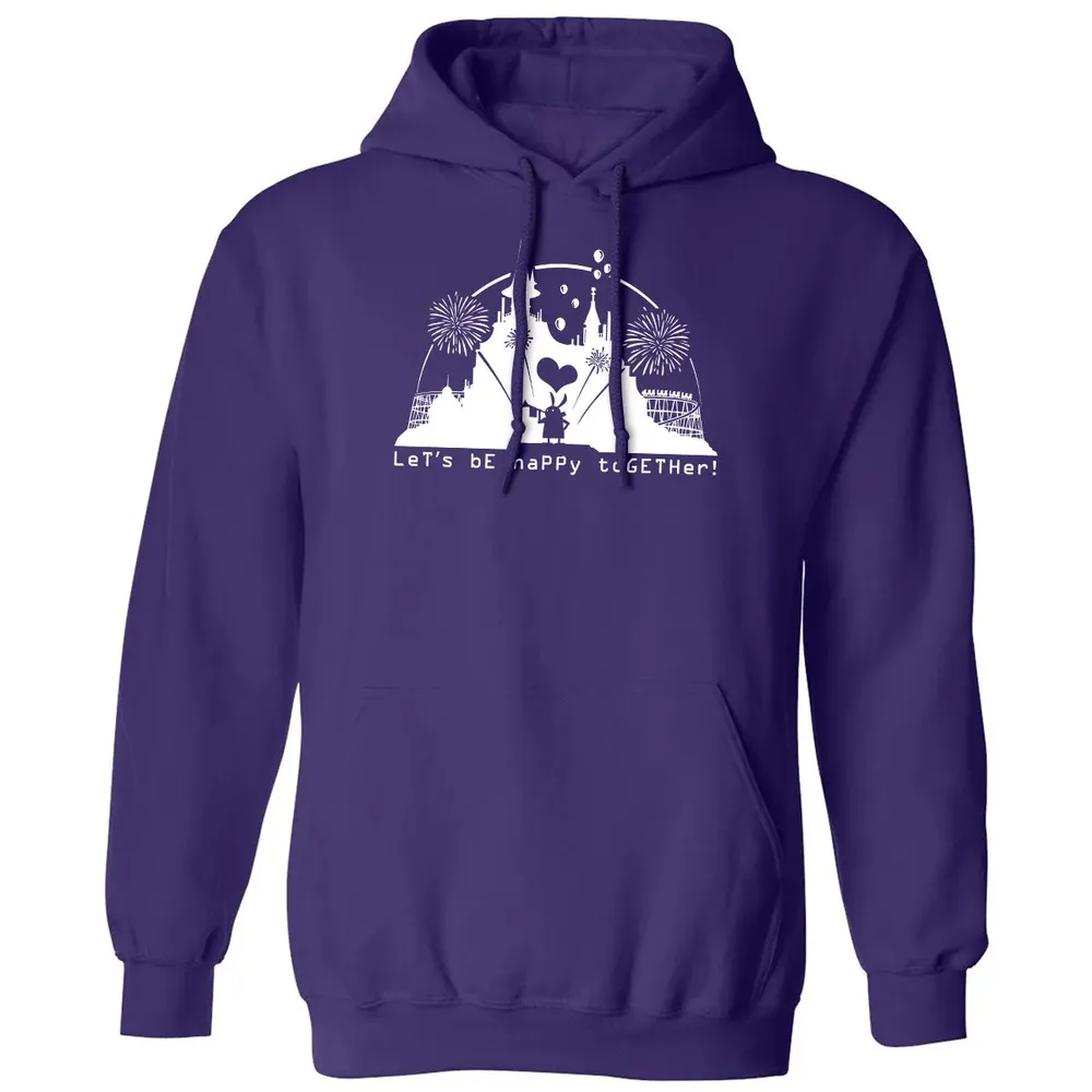 Let's Be Happy Together Classic Unisex Hoodie - 6