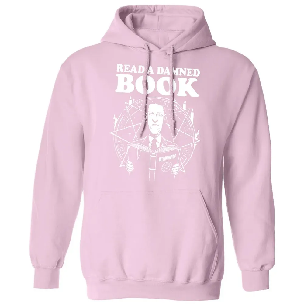 Read a damned book Classic Unisex Hoodie - 3