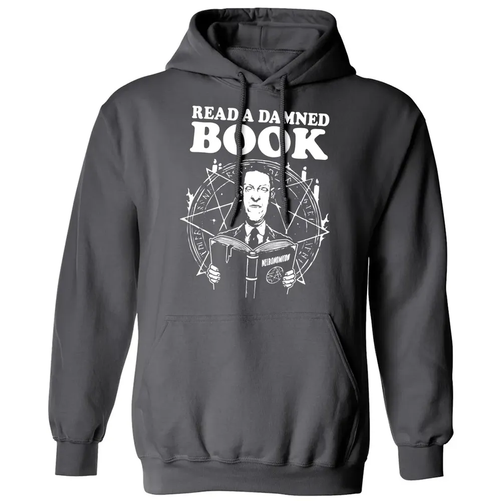 Read a damned book Classic Unisex Hoodie - 7
