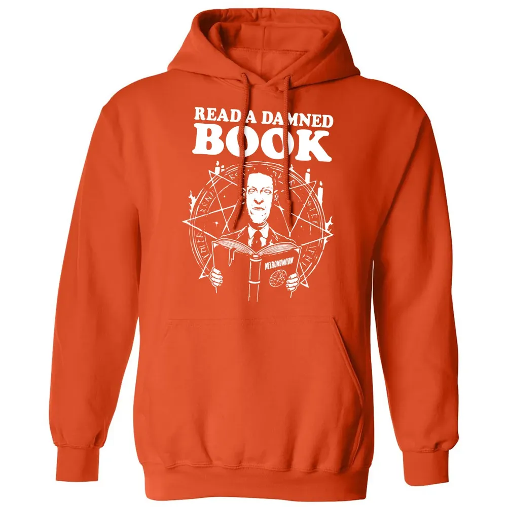Read a damned book Classic Unisex Hoodie - 10