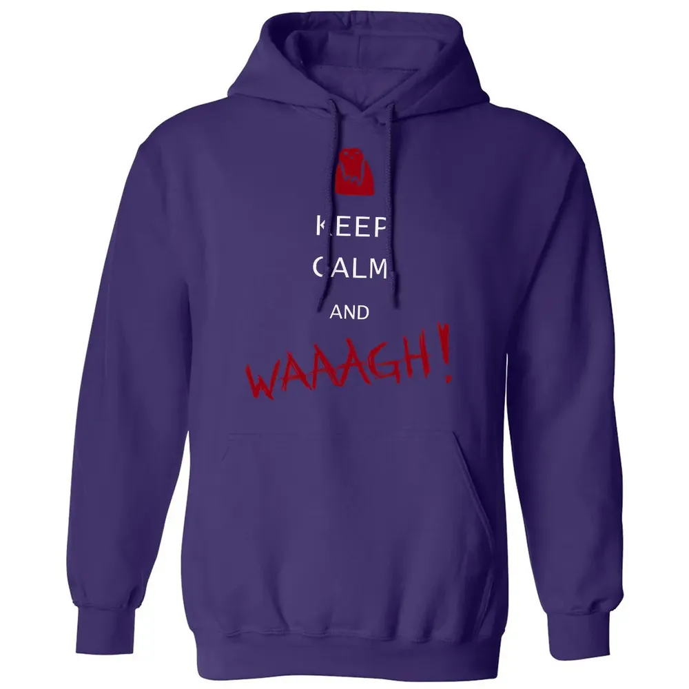 Keep Calm And Waagh Classic Unisex Hoodie - 6
