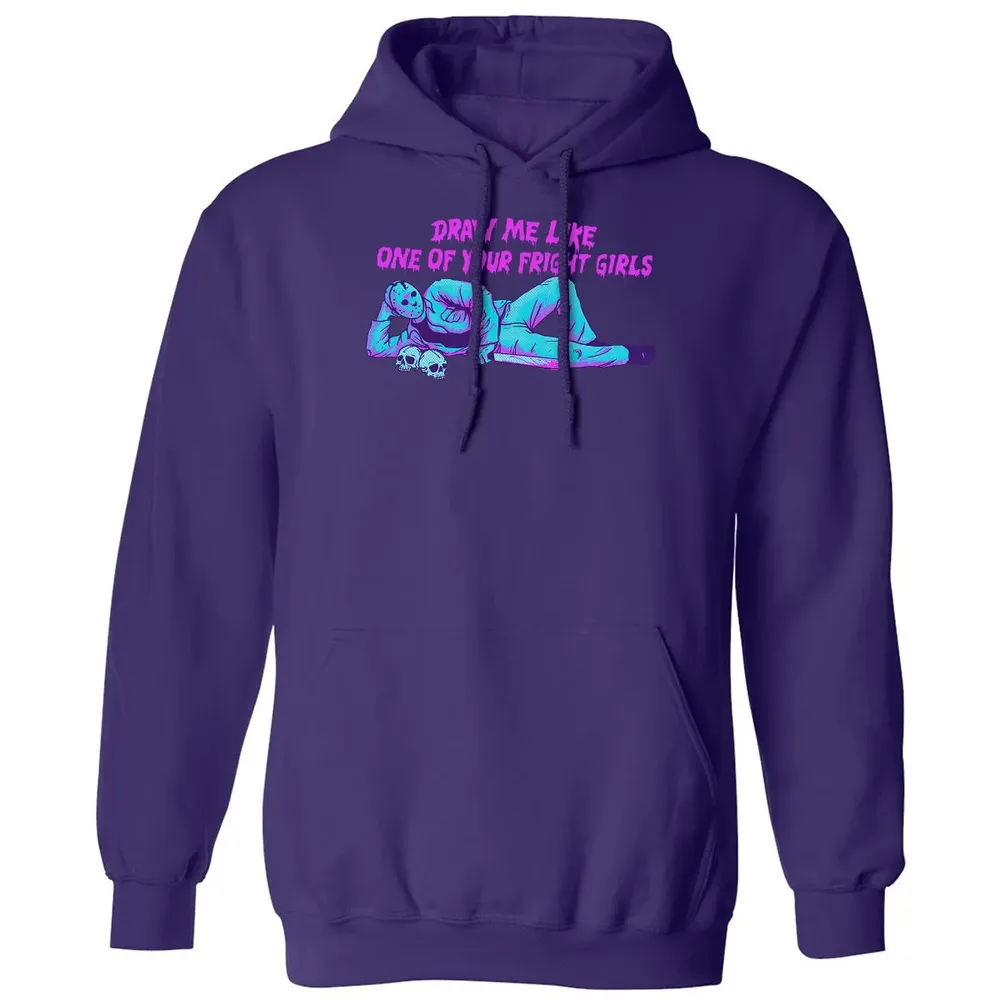 Draw Me Like One Of Your Frige Girl Classic Unisex Hoodie - 6