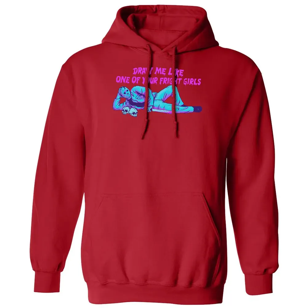 Draw Me Like One Of Your Frige Girl Classic Unisex Hoodie - 5