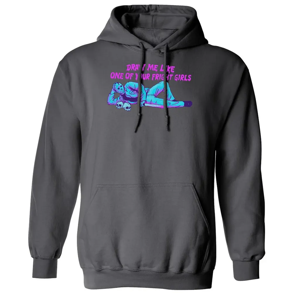 Draw Me Like One Of Your Frige Girl Classic Unisex Hoodie - 7