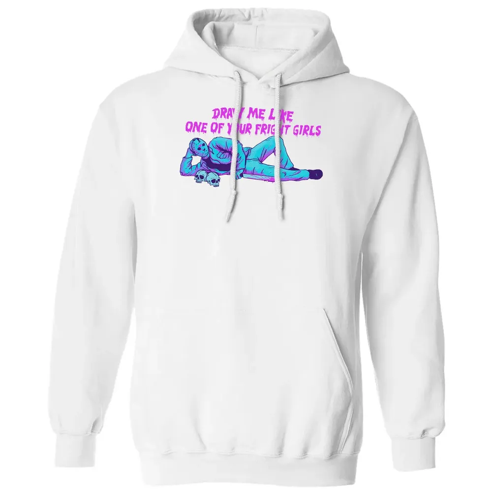 Draw Me Like One Of Your Frige Girl Classic Unisex Hoodie - 11