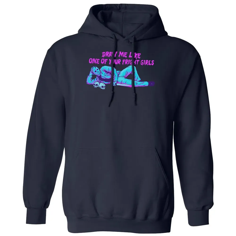 Draw Me Like One Of Your Frige Girl Classic Unisex Hoodie - 2