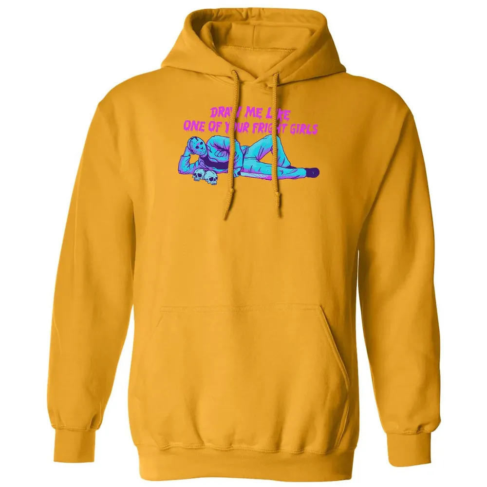 Draw Me Like One Of Your Frige Girl Classic Unisex Hoodie - 12
