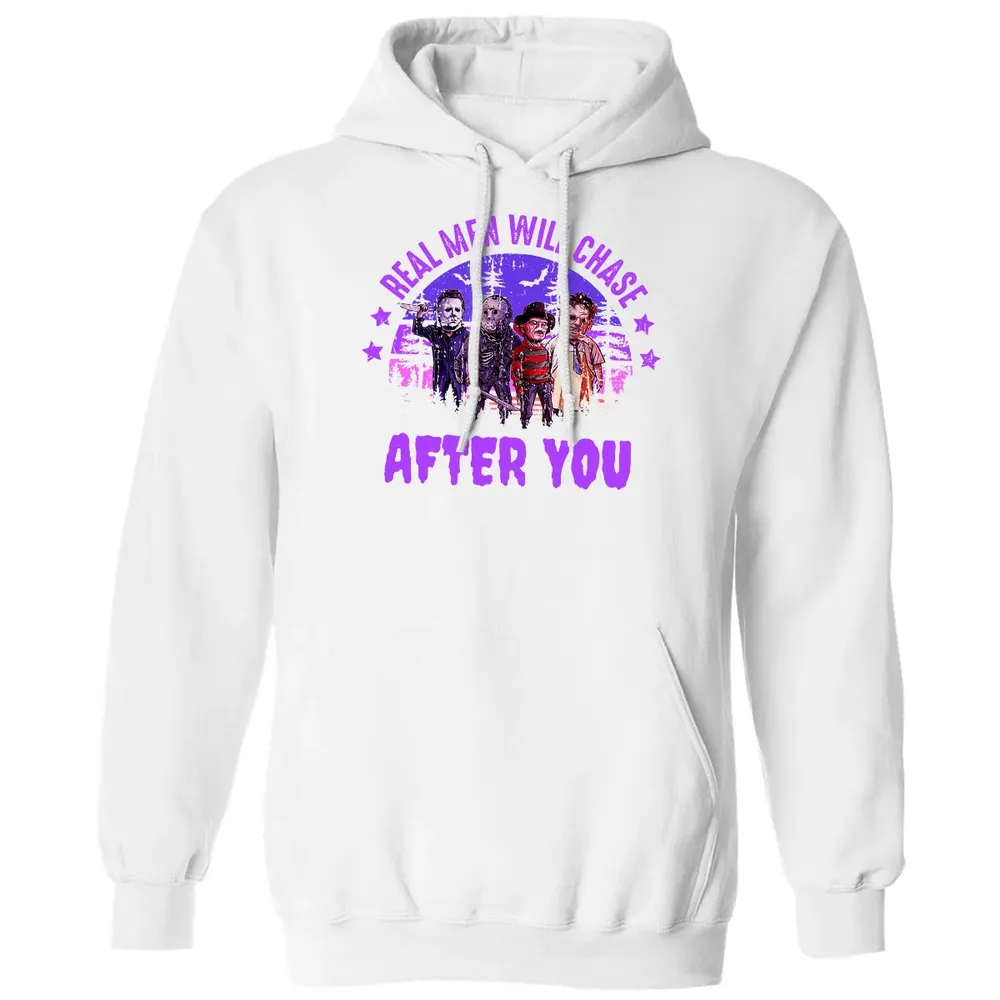 Real Men Will Chase After You Classic Unisex Hoodie - 11