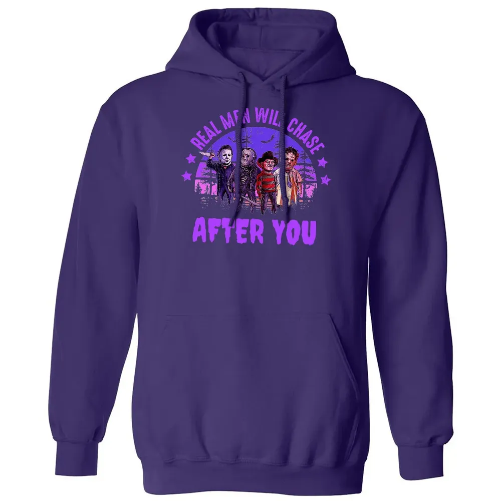 Real Men Will Chase After You Classic Unisex Hoodie - 6