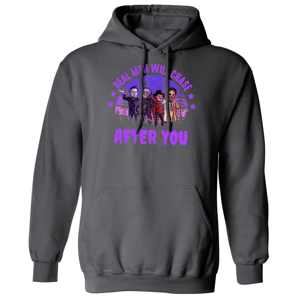 Real Men Will Chase After You Classic Unisex Hoodie - 7