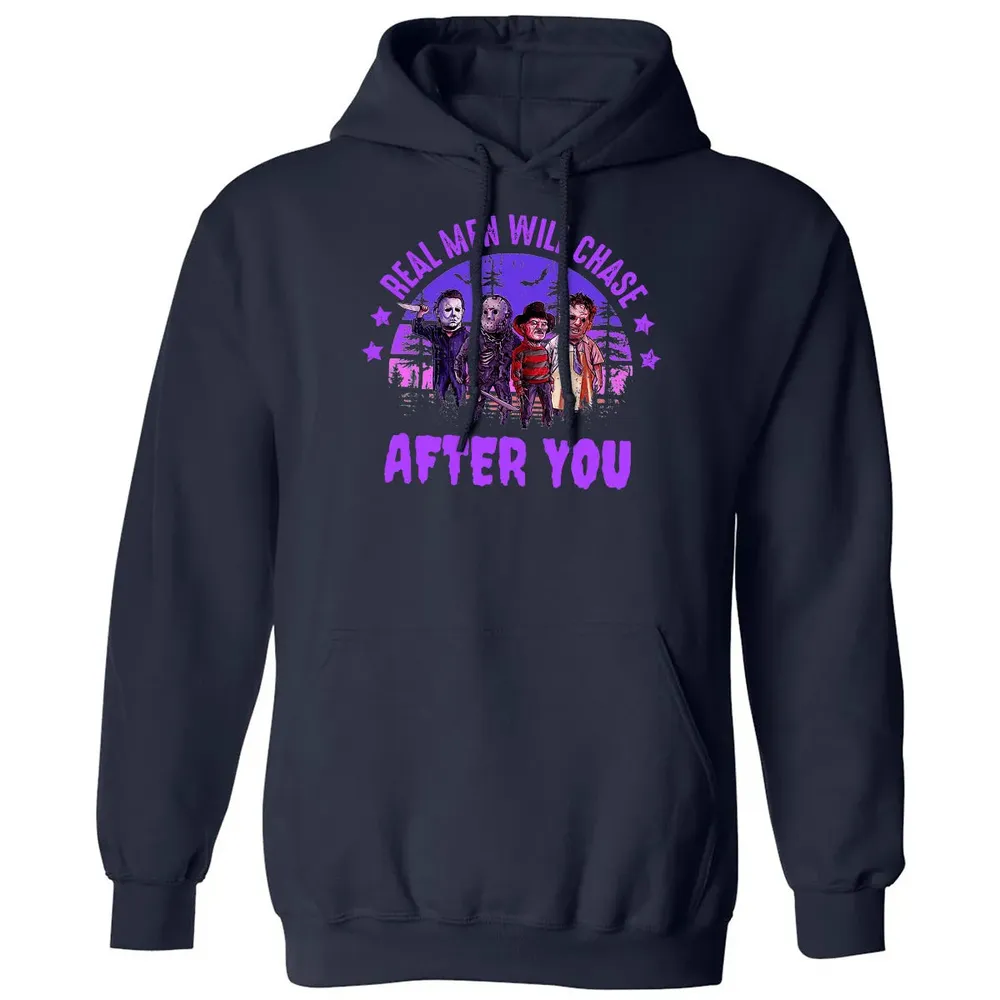 Real Men Will Chase After You Classic Unisex Hoodie - 2