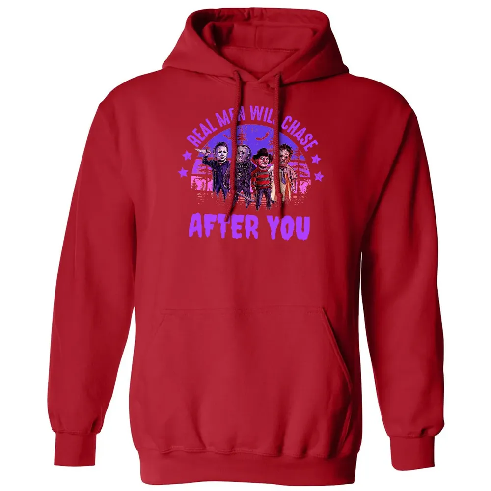 Real Men Will Chase After You Classic Unisex Hoodie - 5