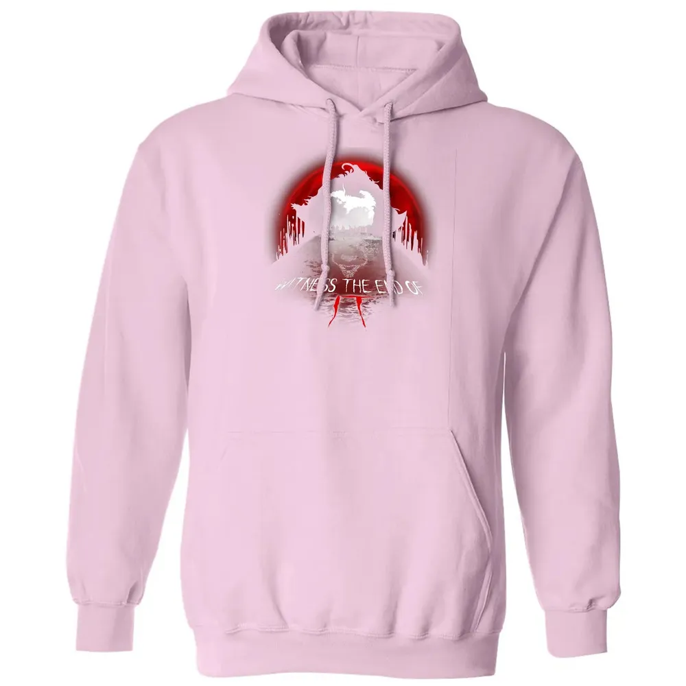 Halloween Horror Movie Witness The End Of It Costume Gift Classic Unisex Hoodie - 3