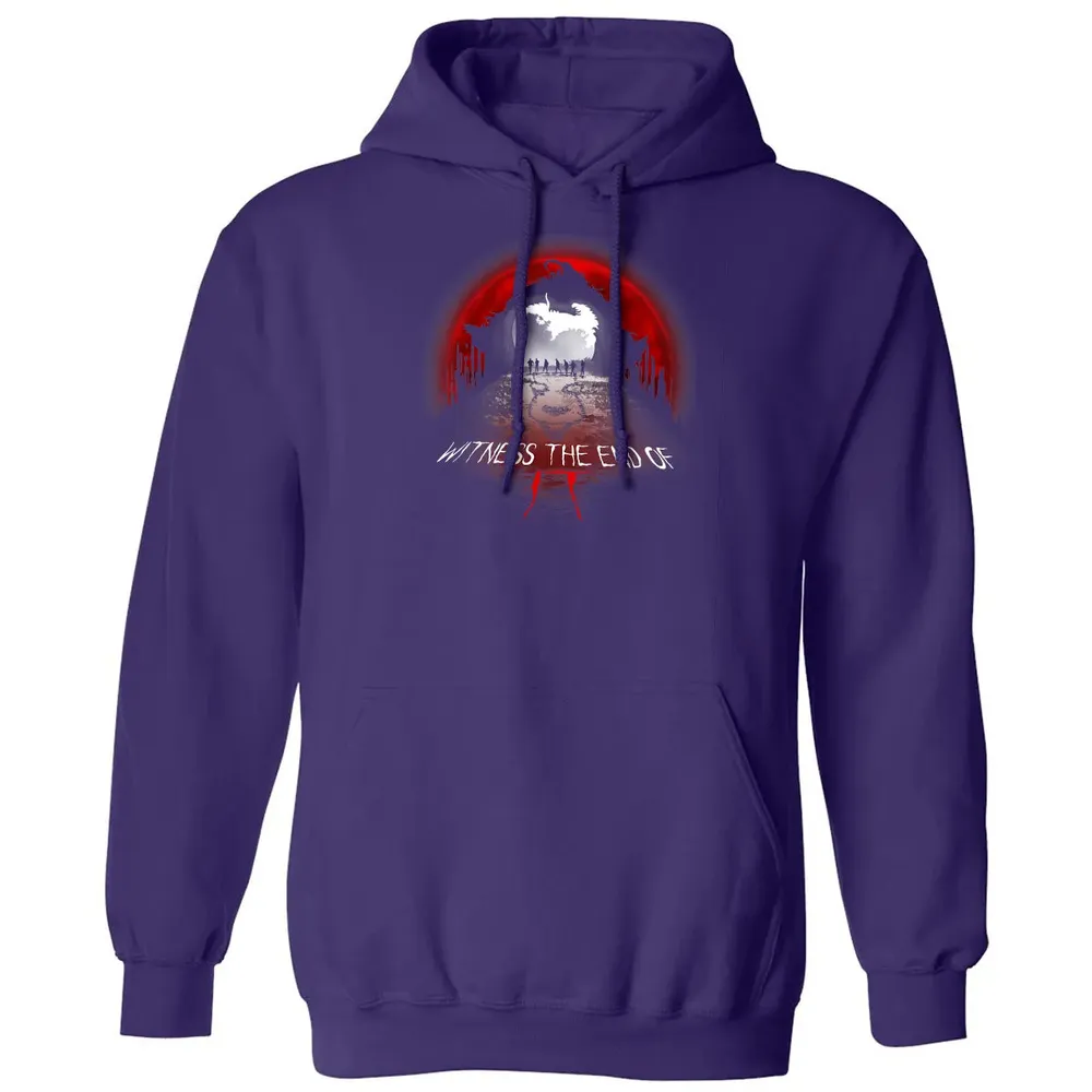 Halloween Horror Movie Witness The End Of It Costume Gift Classic Unisex Hoodie - 6