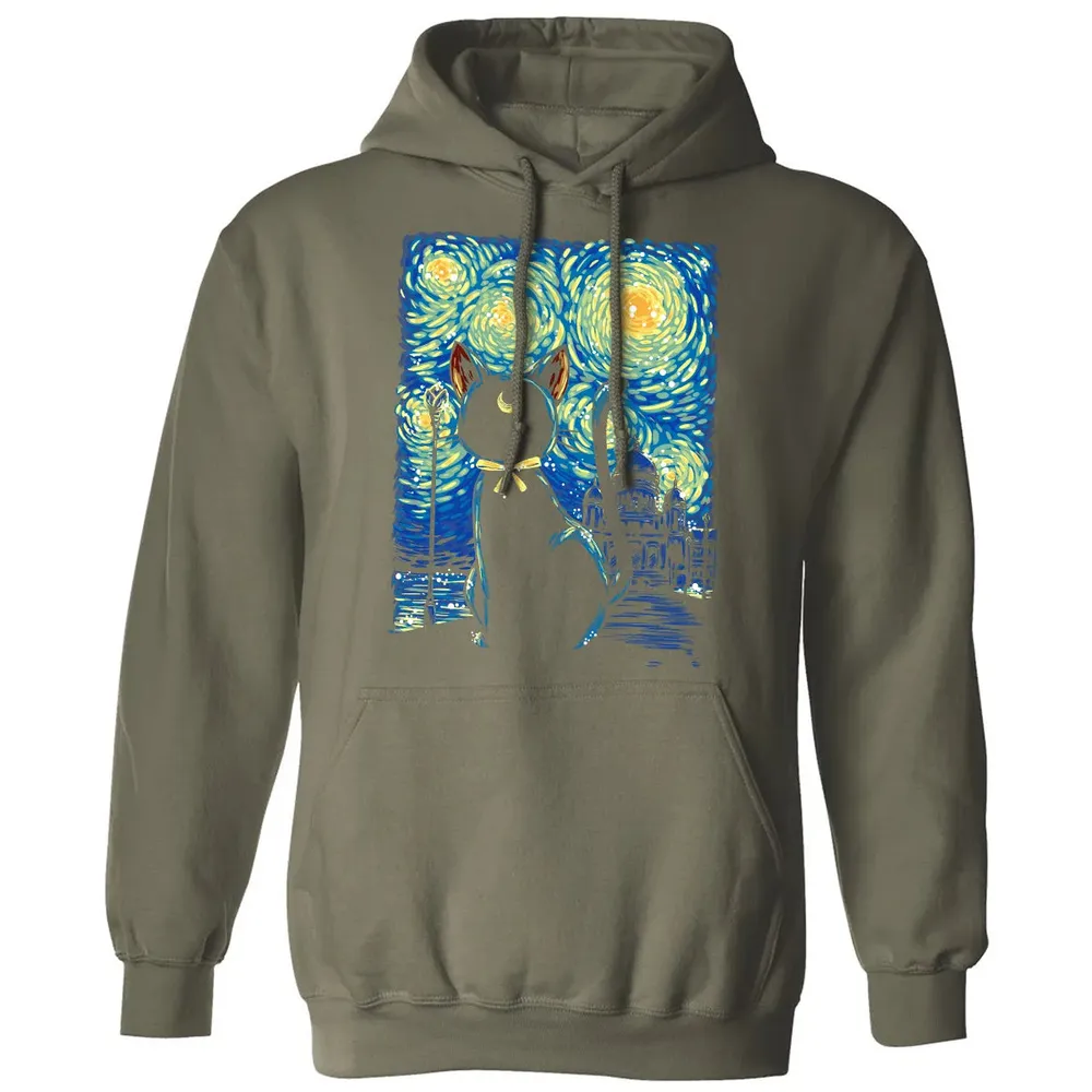 Clair In Starry Night Classic Unisex Hoodie - 4
