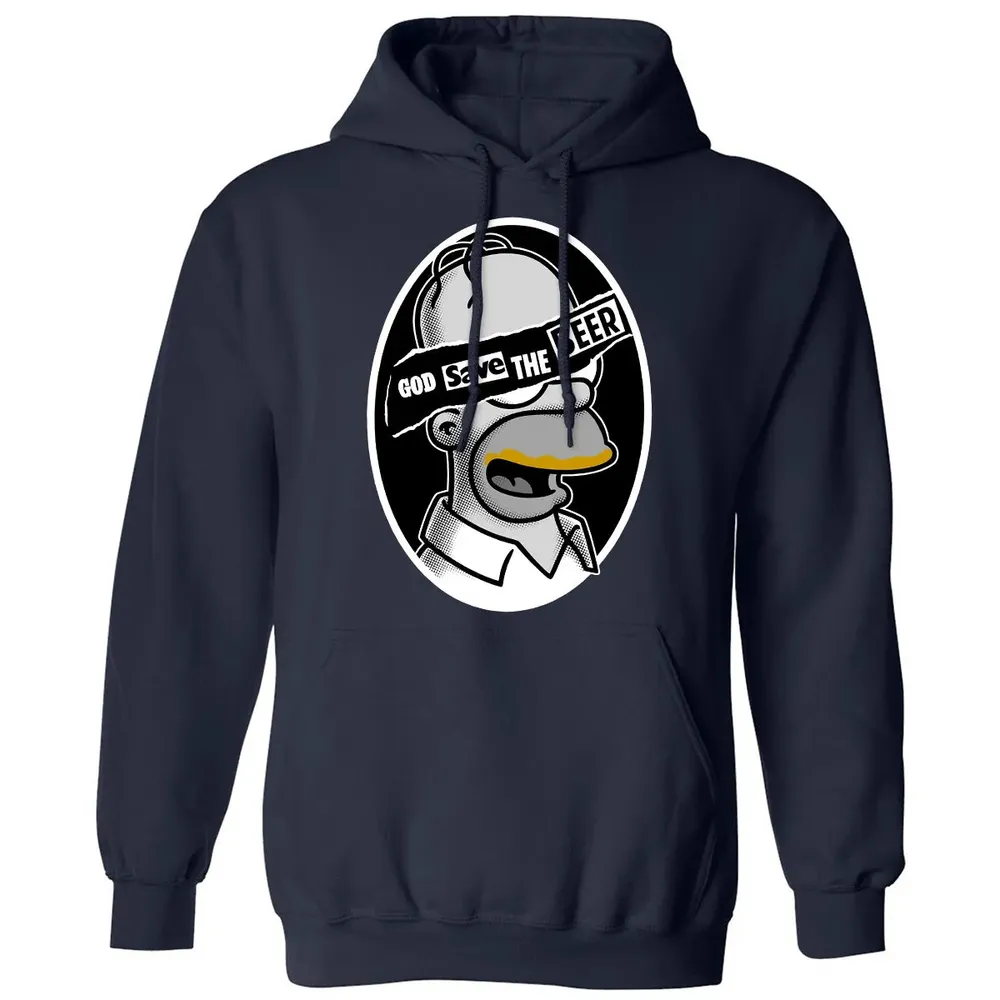 God Save The Beer Classic Unisex Hoodie - 2