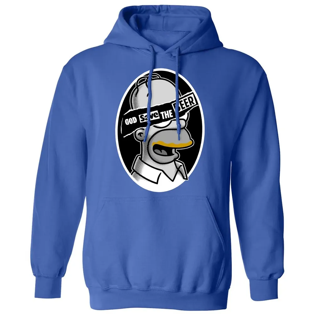 God Save The Beer Classic Unisex Hoodie - 9
