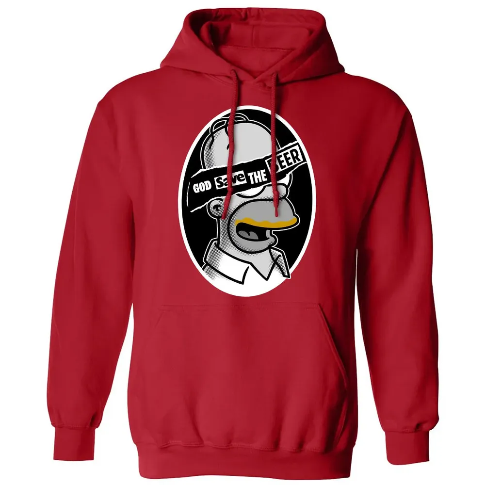 God Save The Beer Classic Unisex Hoodie - 5