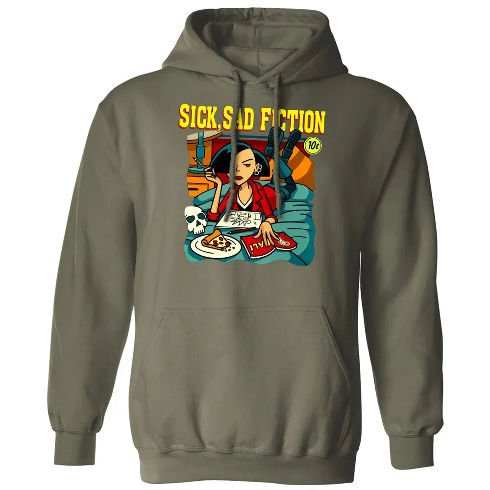 Sick Sad Fiction Classic Unisex Hoodie - 4