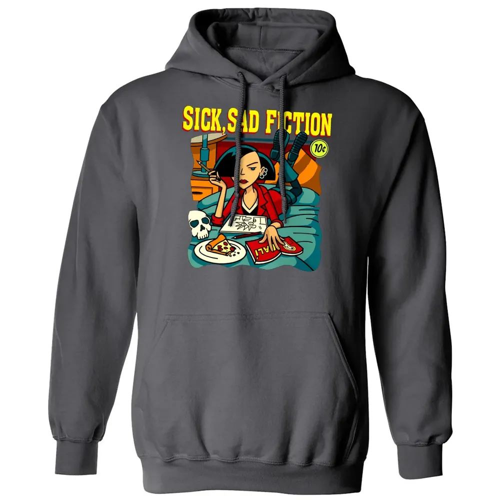 Sick Sad Fiction Classic Unisex Hoodie - 7
