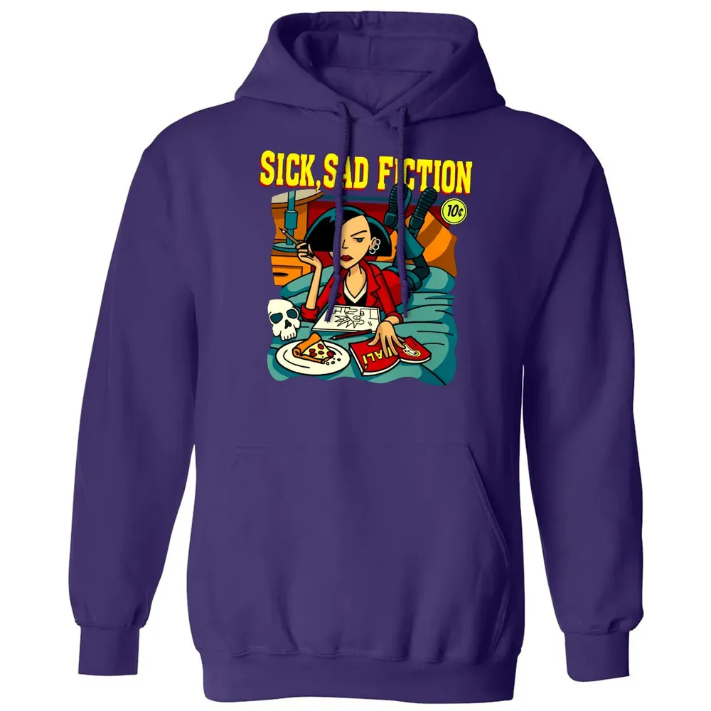 Sick Sad Fiction Classic Unisex Hoodie - 6