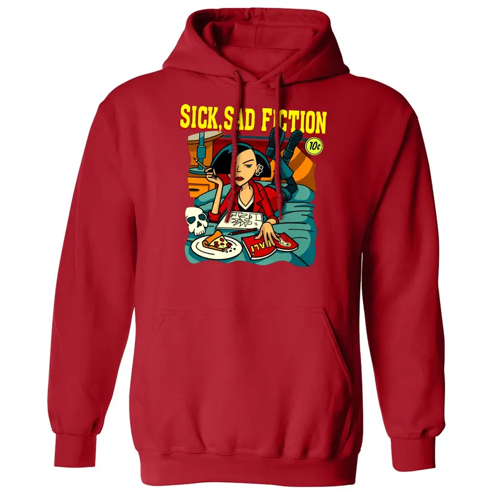 Sick Sad Fiction Classic Unisex Hoodie - 5