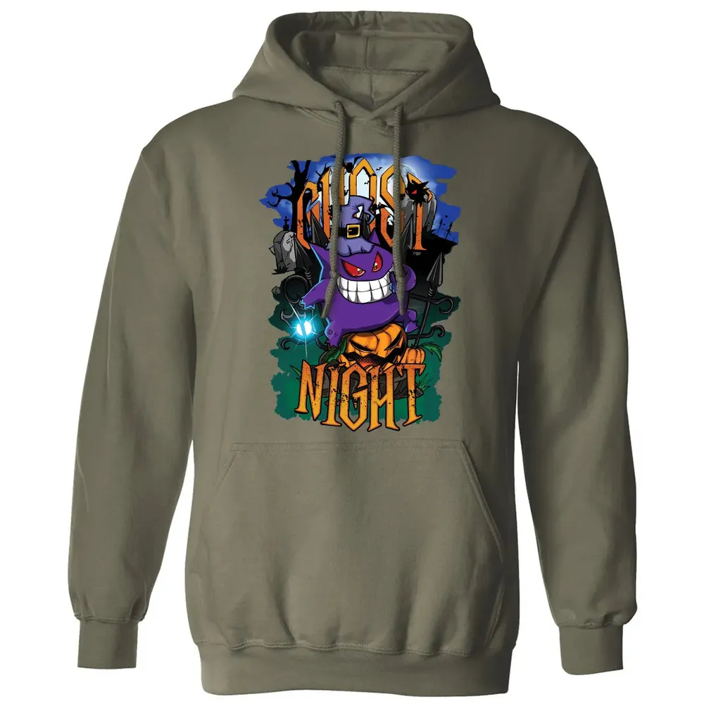 Ghost Night Classic Unisex Hoodie - 4