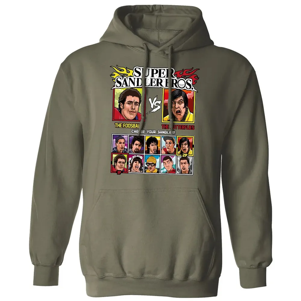 Super Sandler Bros Classic Unisex Hoodie - 4