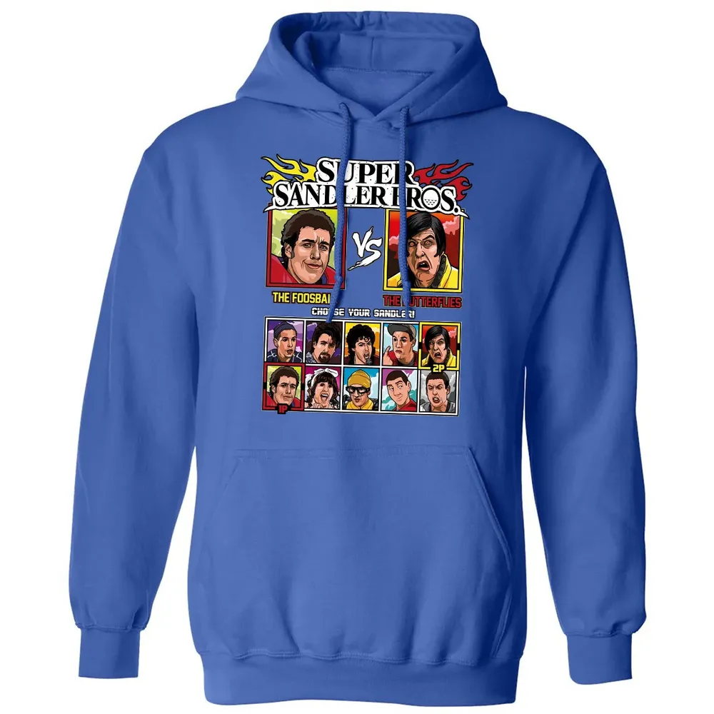 Super Sandler Bros Classic Unisex Hoodie - 9