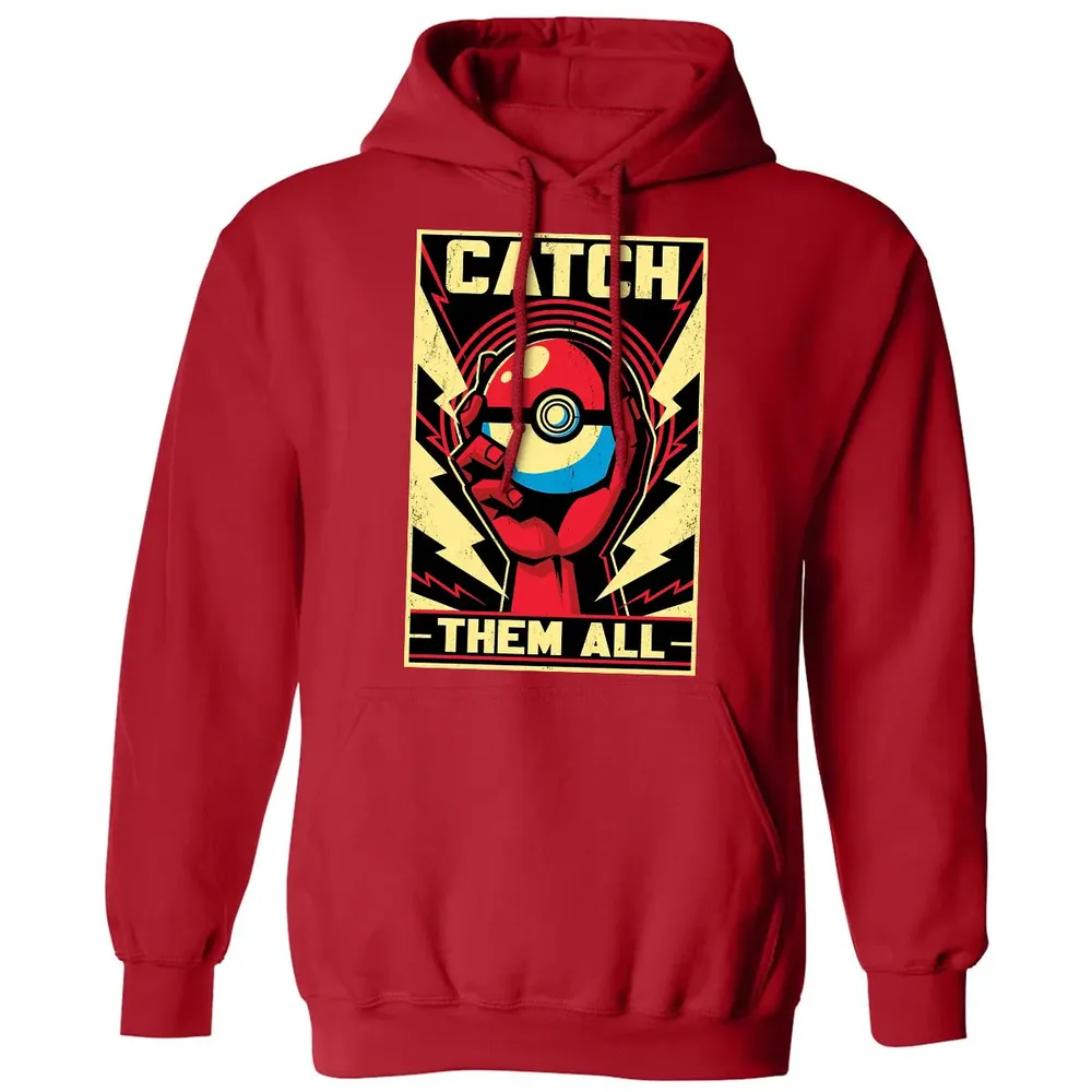 Catch Them All Classic Unisex Hoodie - 5